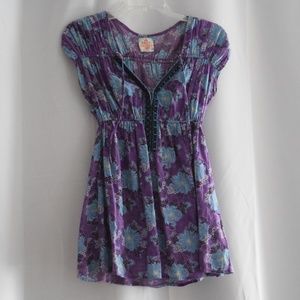 Free People Floral Blouse - XS